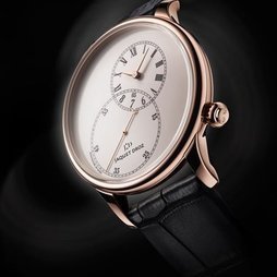 GRANDE SECONDE OFF-CENTERED ENAMEL by Jaquet Droz