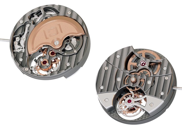 Calibre 08050, self-winding, tourbillon