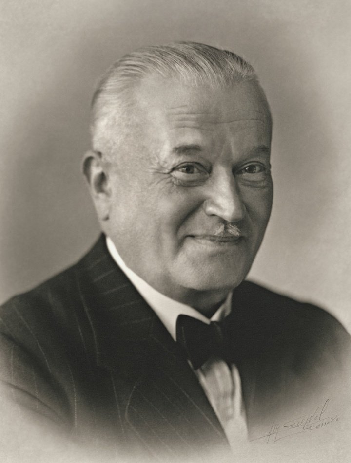Hans Wilsdorf, founder of Rolex and Tudor