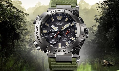 G-shock MR-G unleashes the Goliath Frogman luxury titanium diver