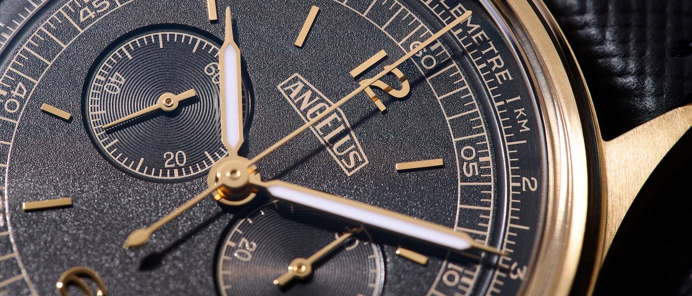 Angelus x Massena LAB Chronographe Télémètre – A vintage soul reborn