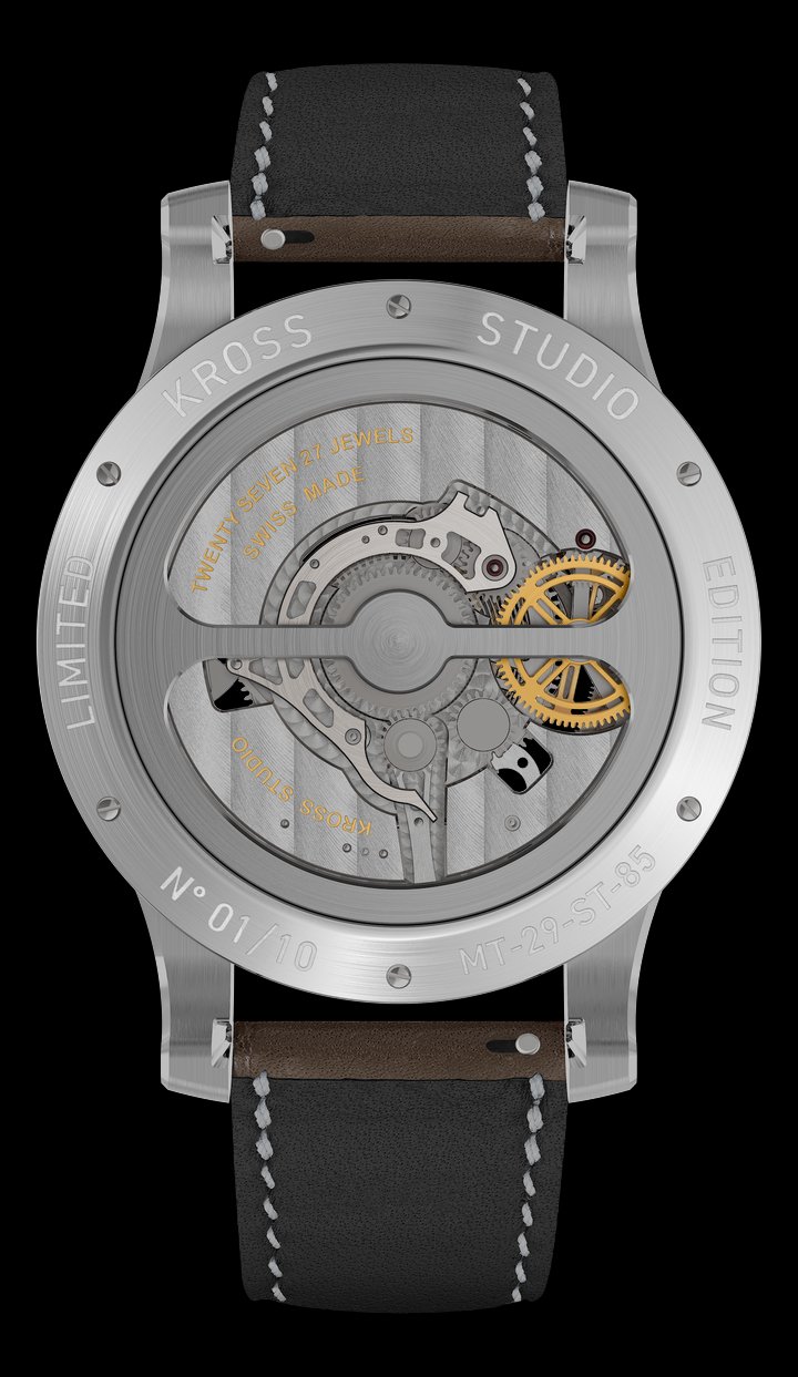 Kross Studio integrates its central floating tourbillon in new 42mm case