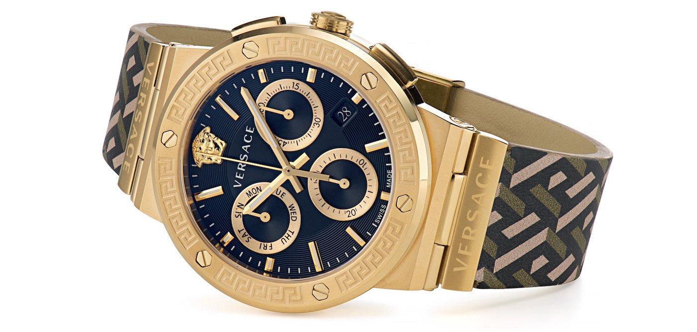 Presenting the new Versace Greca Logo Chrono