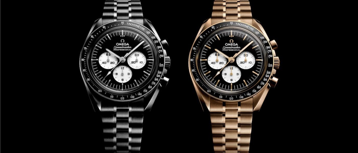 Omega launches Speedmaster Moonwatch in Black and White