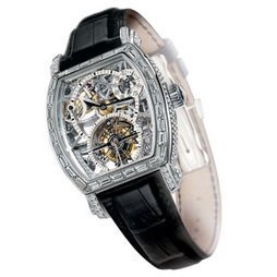 OPENWORKED GEM-SET TOURBILLON by Vacheron Constantin