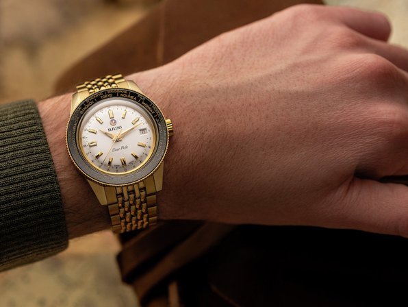 Rado Revives an Icon: The 2025 Captain Cook Over-Pole Returns in Gold-Toned Grandeur