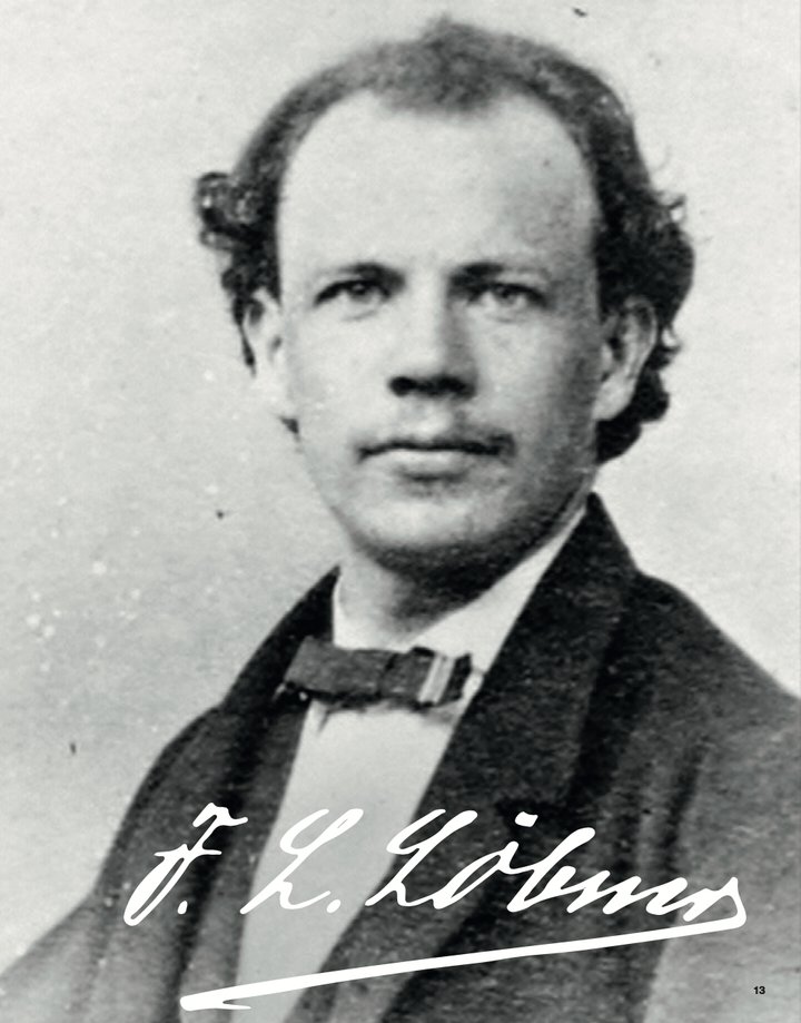 The founder, Franz Louis Löbner.