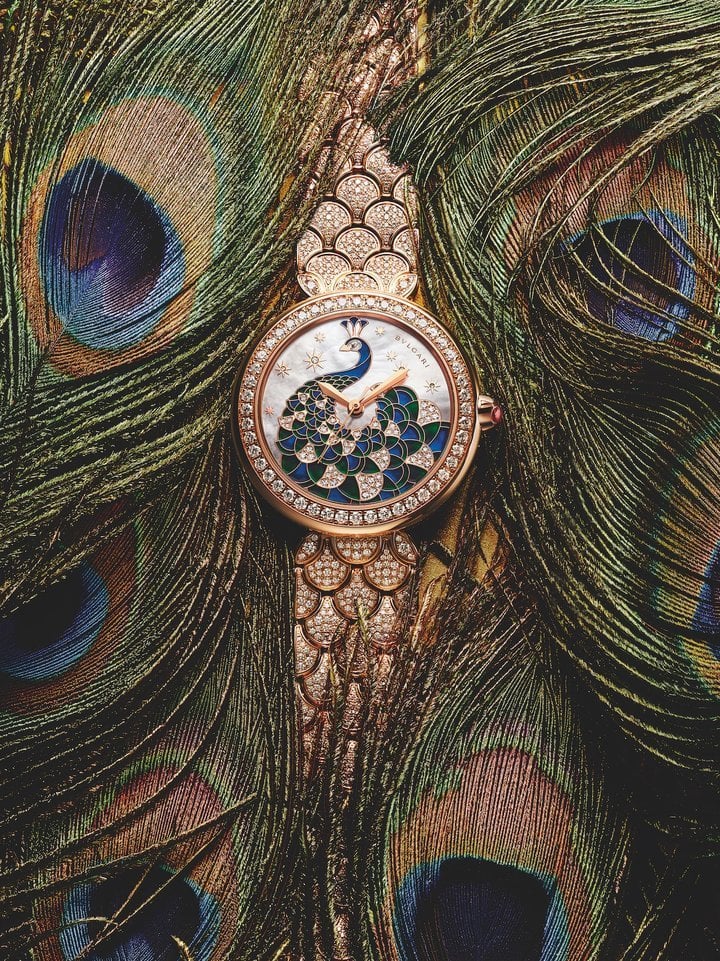 Bulgari unveils new Divas' Dream Peacock masterpieces