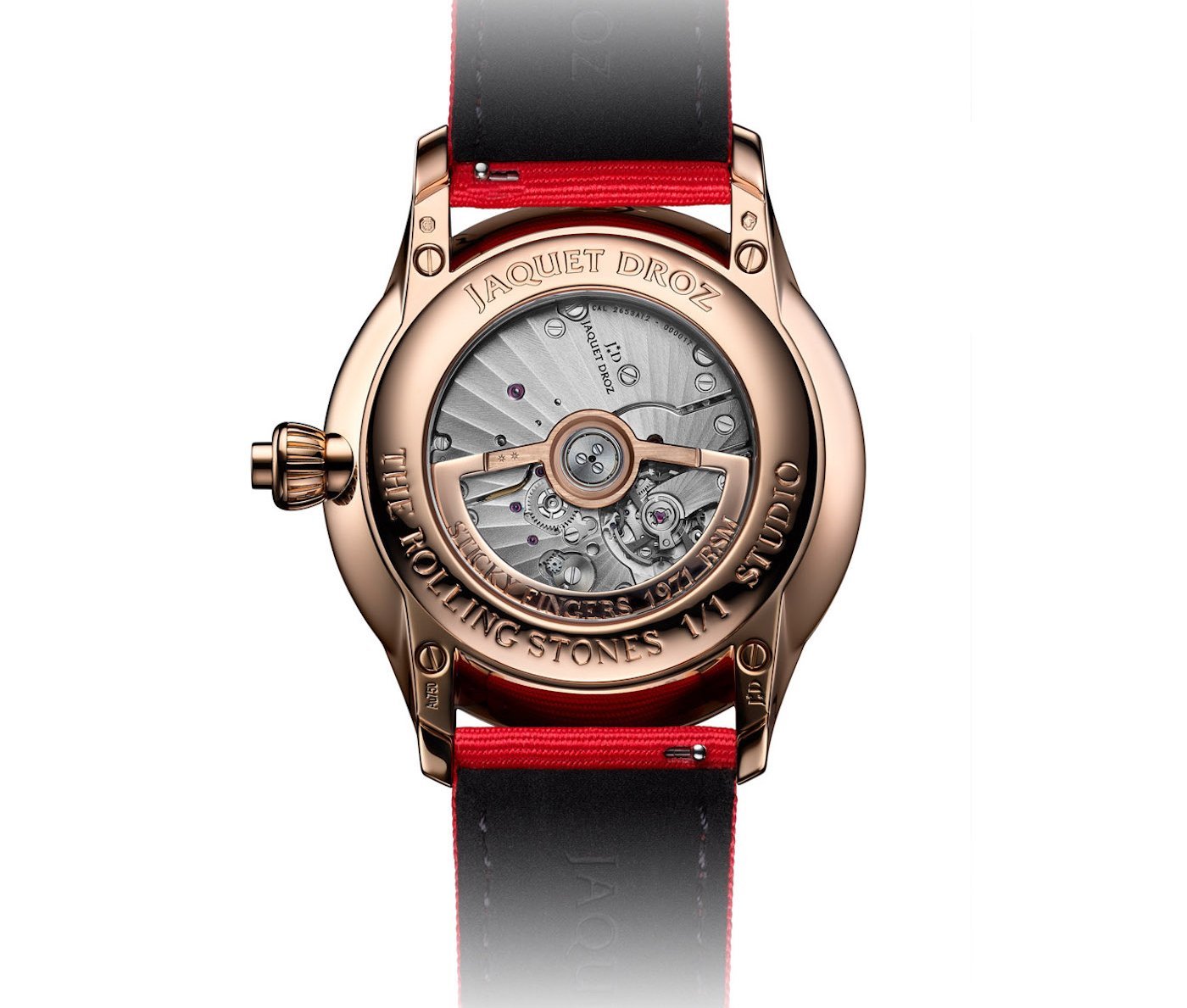 Jaquet Droz unveils The Rolling Stones unique pieces