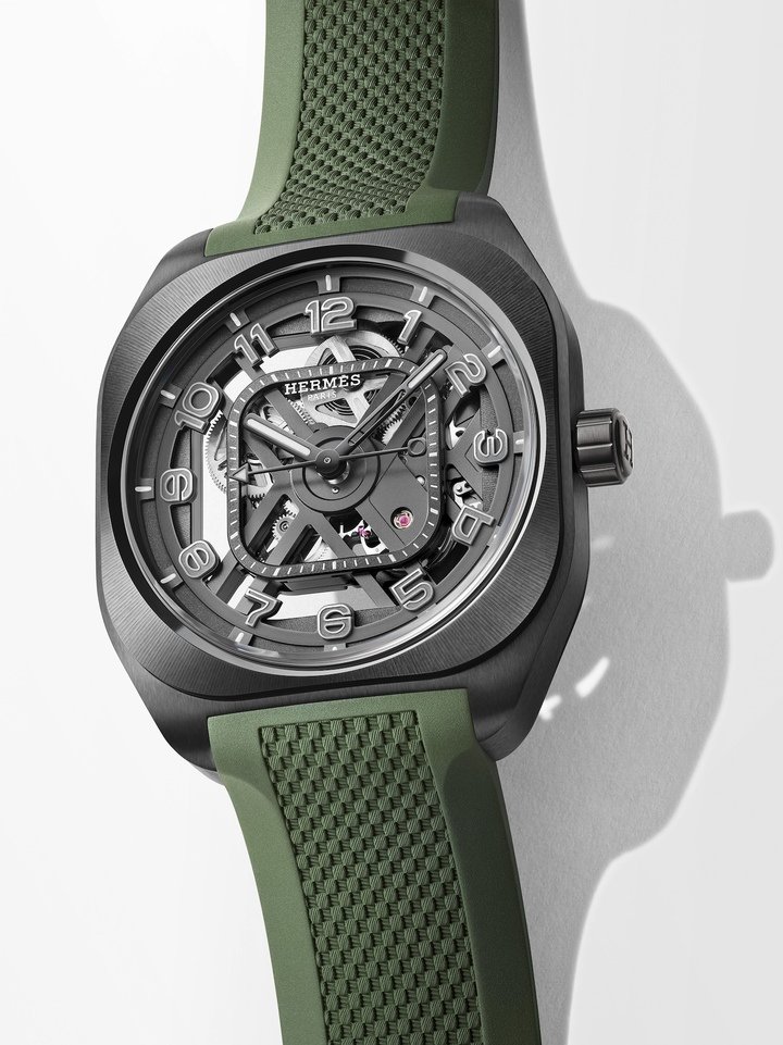 Hermès brings its flair to skeleton watchmaking