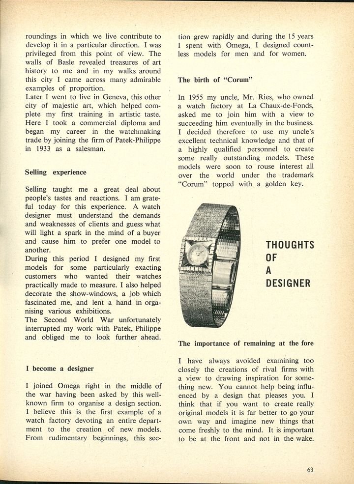 A major revival strategy for Corum