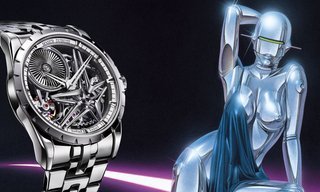 Hajime Sorayama reinterprets the Roger Dubuis Excalibur