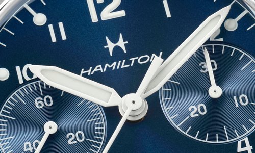 Hamilton Unveils Khaki Aviation Pilot Pioneer Mechanical Chronograph 40mm