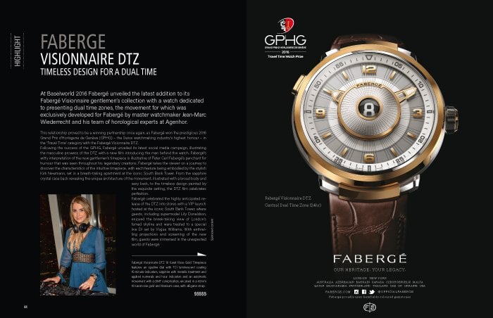 FABERGÉ VISIONNAIRE DTZ