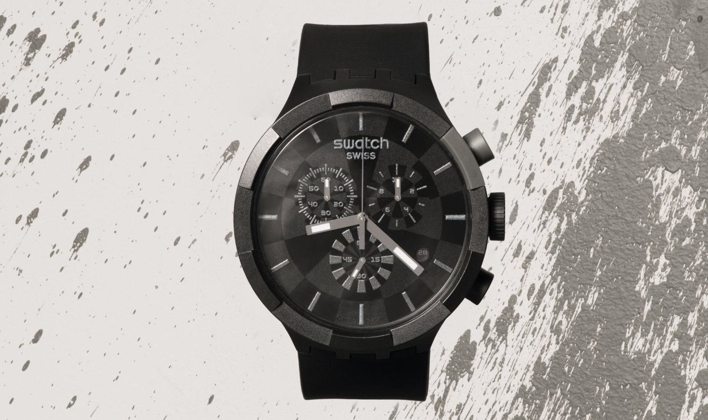 Swatch Big Bold Chrono with stopwatch function