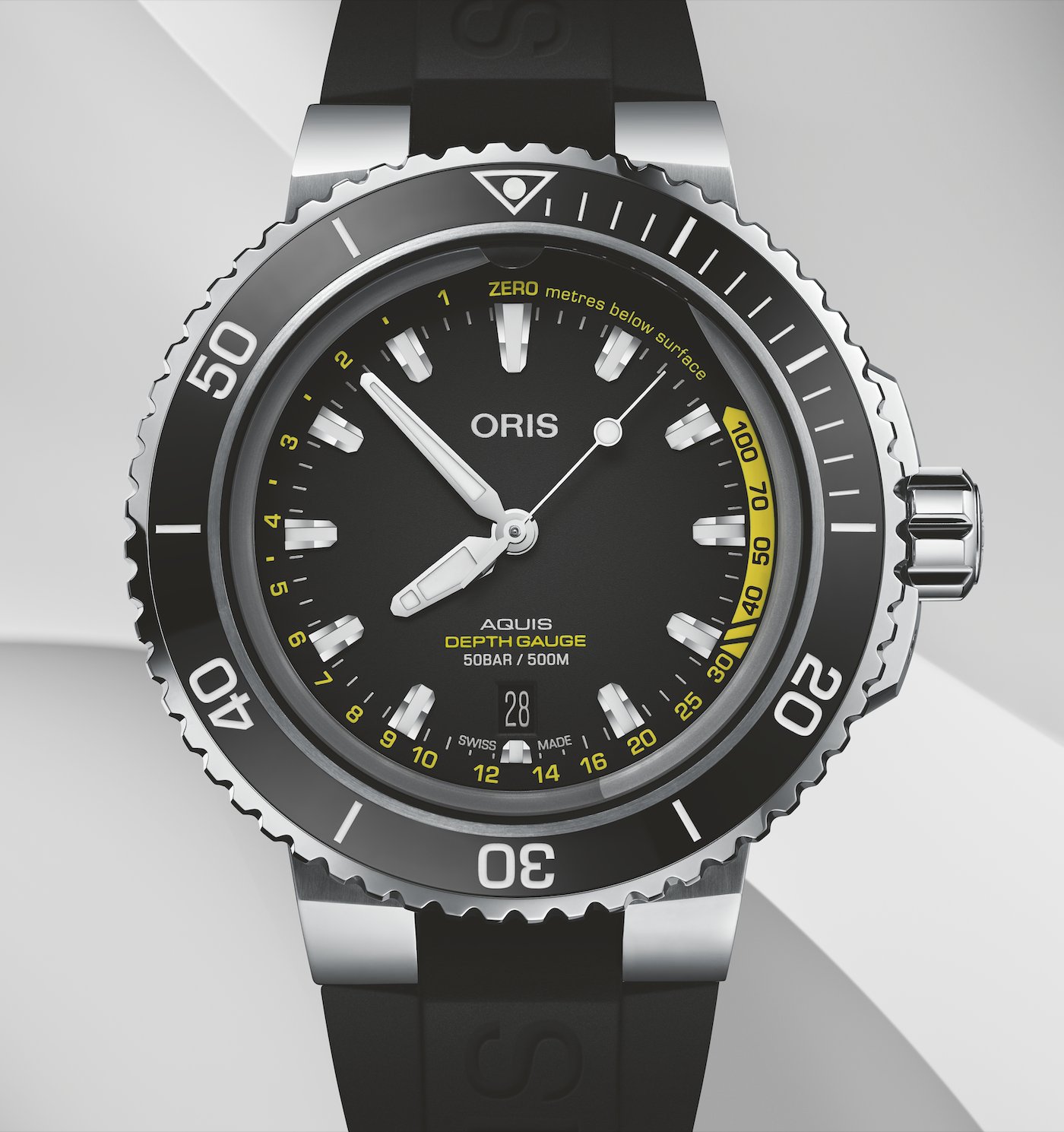 Oris Aquis Depth Gauge