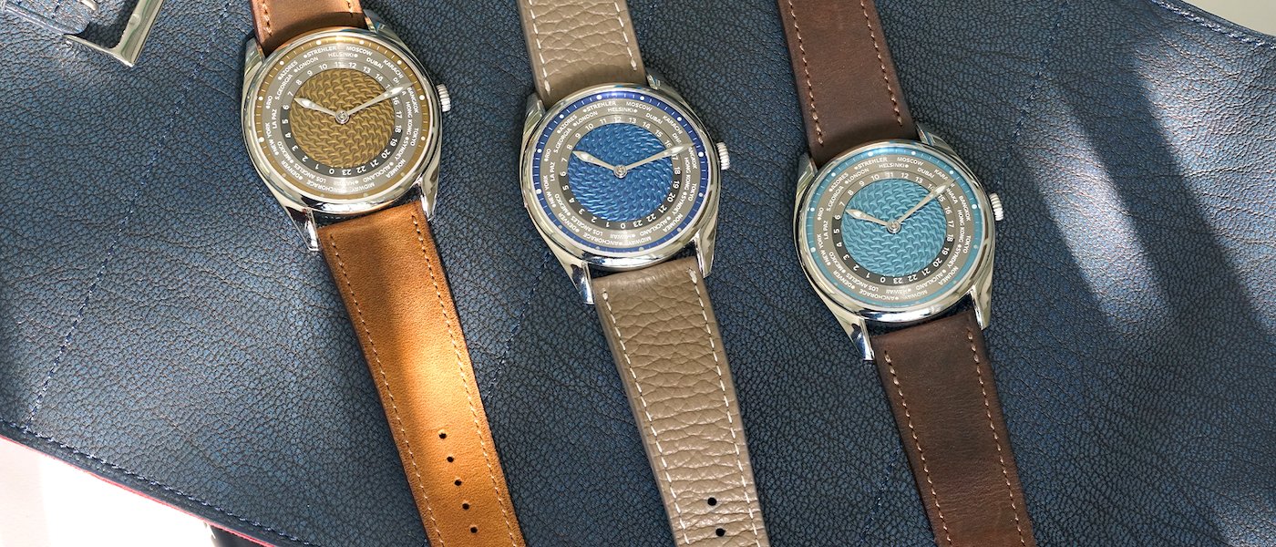 Strehler introduces its second model with the Säntis world timer