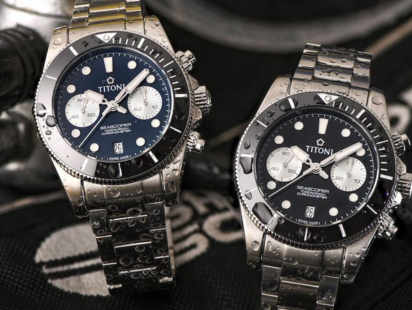 Introducing the Titoni Seascoper 300 Bi-Compax Chronograph