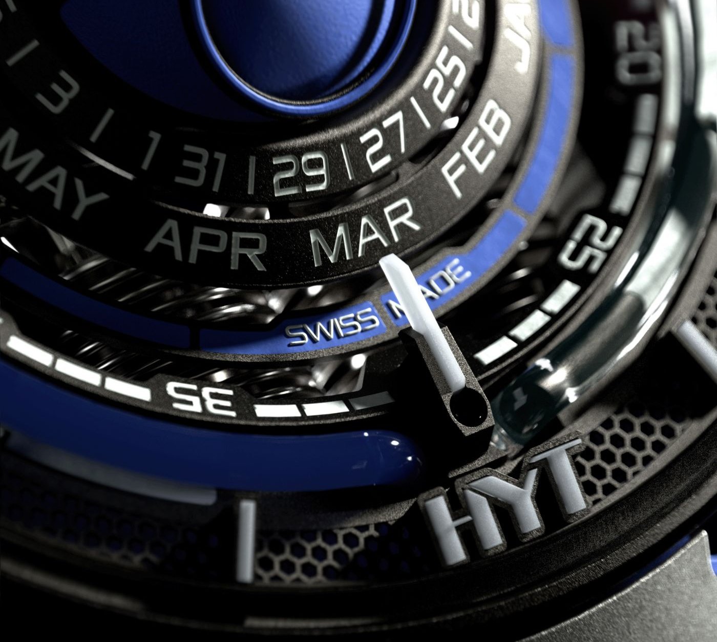 HYT's new face: the Supernova Blue Moon Runner