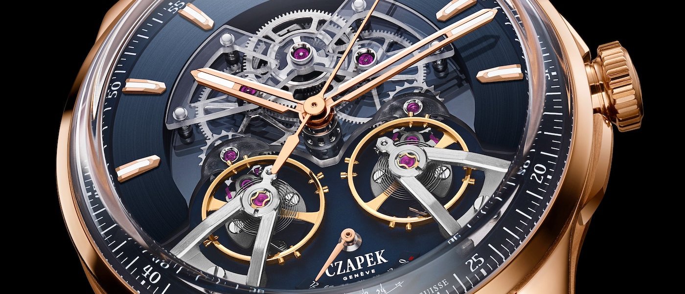 Czapek & Cie unveils the Place Vendôme Complicité with dial-side double escapements