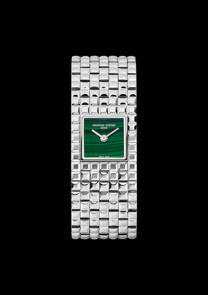 Frederique Constant reboots bracelet watch with glam-rock flair