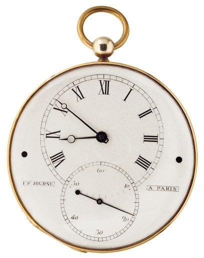 F.P. JOURNE - FIRST TOURBILLON POCKET WATCH 1983