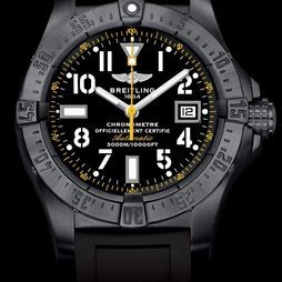 AVENGER SEAWOLF BLACKSTEEL CODE YELLOW by Breitling