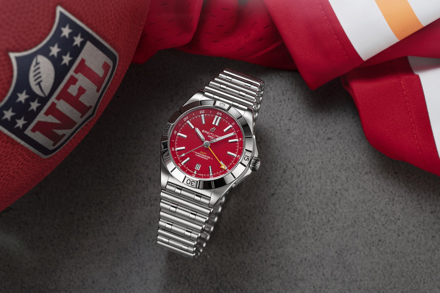 Breitling scores first-ever luxury watch partnership with the NFL