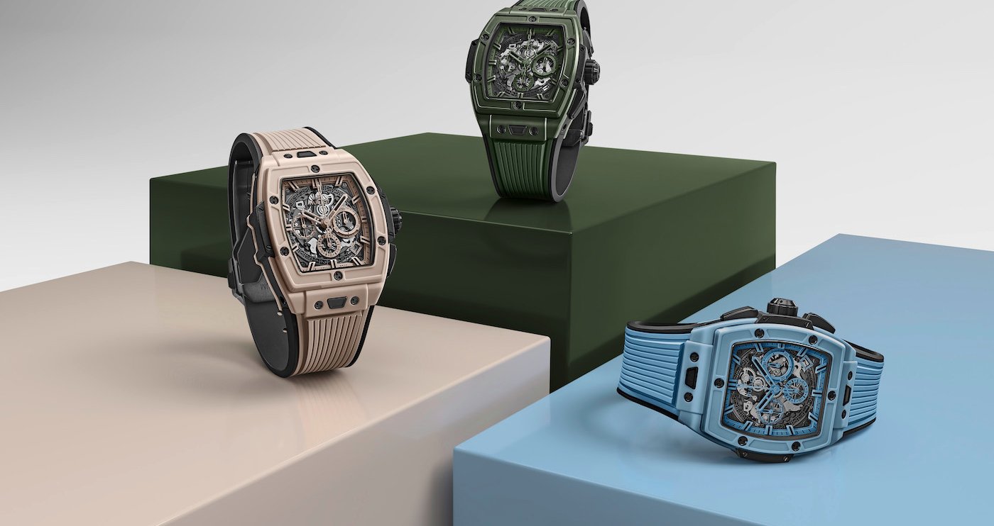 Hublot's Spirit of Big Bang Chronograph in a new trio of colours