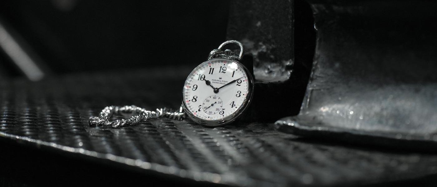 Hamilton celebrates its roots with the Railroad Pocket Watch