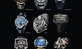 9 BREAKAWAYS - Christophe Claret • De Bethune • Hautlence • HYT • H. Moser & Cie • Laurent Ferrier • MB&F • Urwerk • Voutilainen