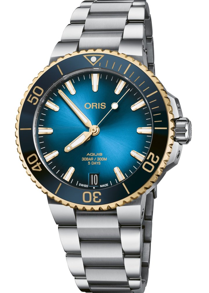 Two new versions for the Oris Aquis Date Calibre 400 41.5 mm