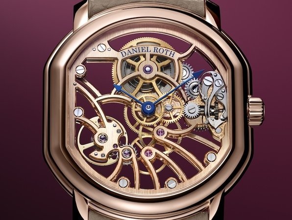 Daniel Roth presents the Extra Plat Rose Gold Skeleton