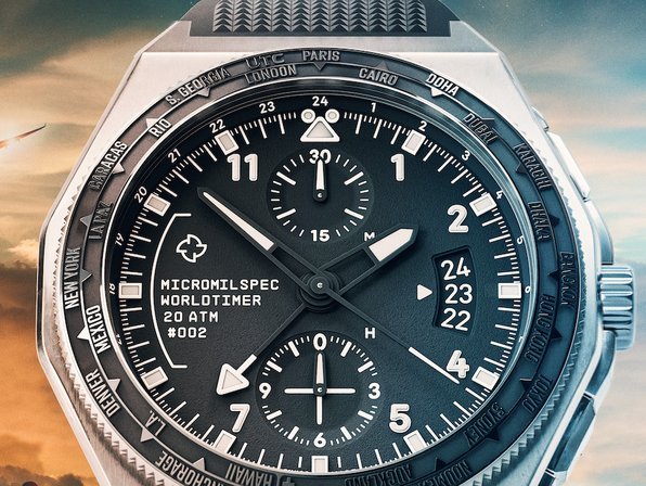 Micromilspec Expands Pilot Collection with Worldtimer
