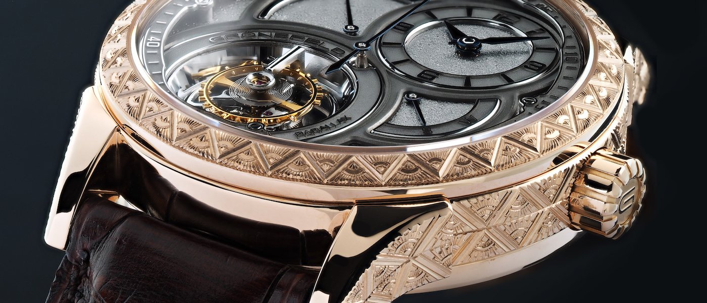 A closer look at the Grönefeld Parallax Tourbillon