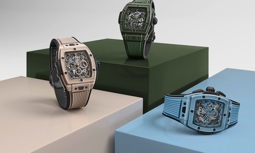 Hublot's Spirit of Big Bang Chronograph in a new trio of colours