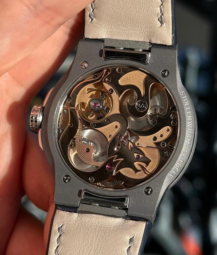 Stollenwurm, esoteric watchmaking