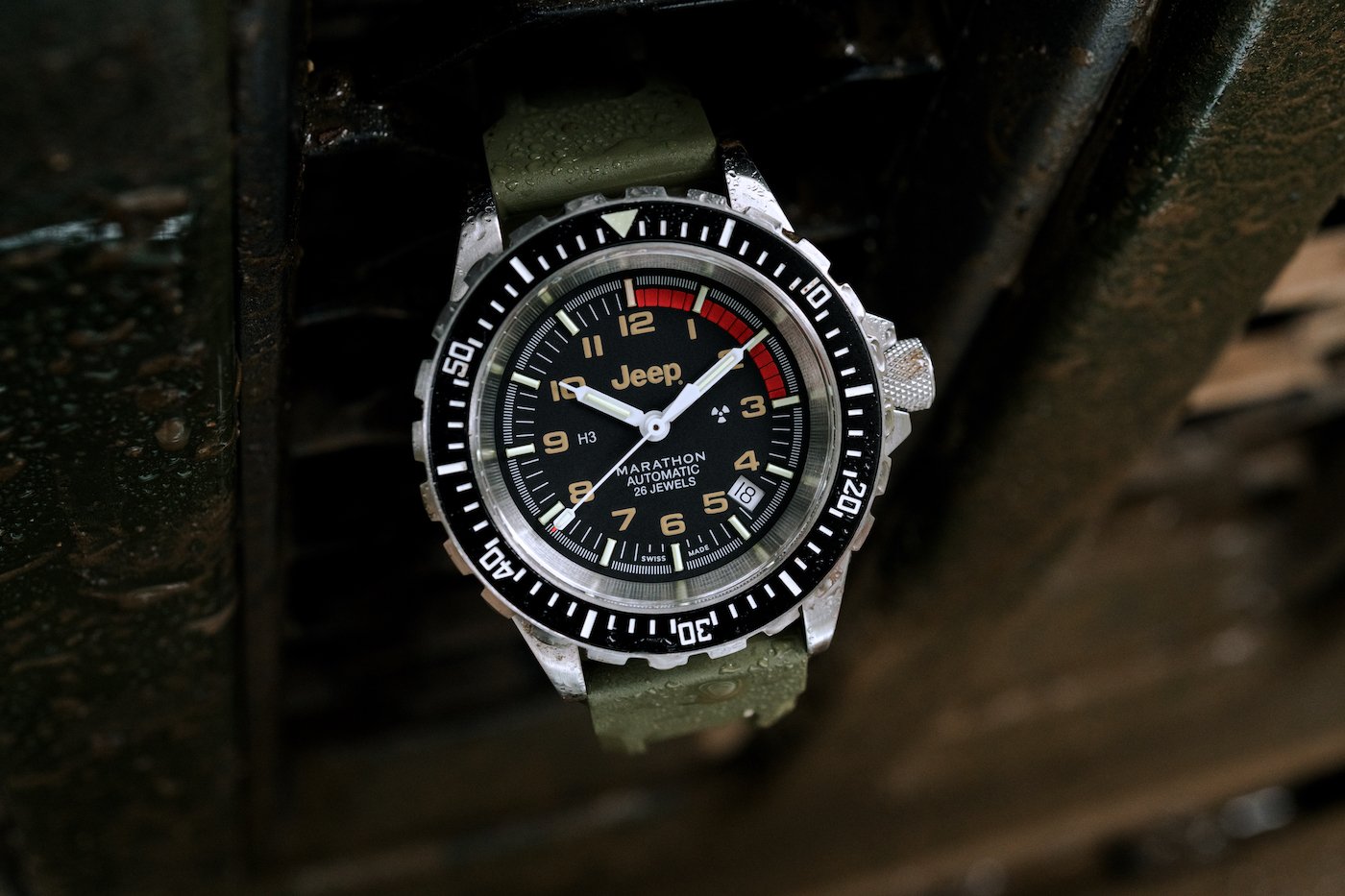 Marathon Watch and Jeep® collaborate on timepiece collection