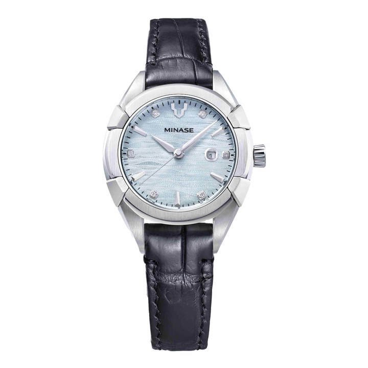 Frozen elegance: Minase launches Ice Blue Dial and Rubber Strap for Uruga Collection