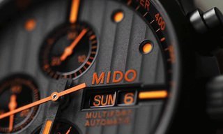 Mido - Introducing the Multifort Special Edition Orange Chronograph 