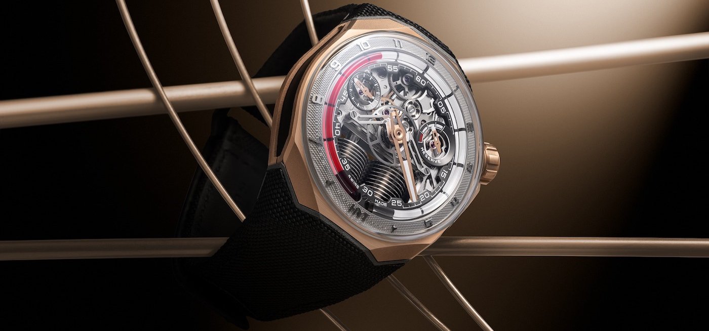 HYT S1 5N Gold Titanium Red: A Fluid Symphony in Scarlet