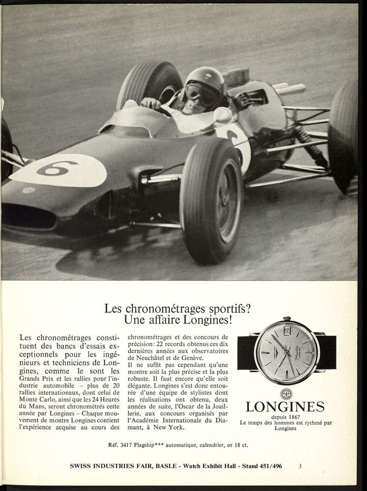 Ad for the Flagship by Longines, 1967