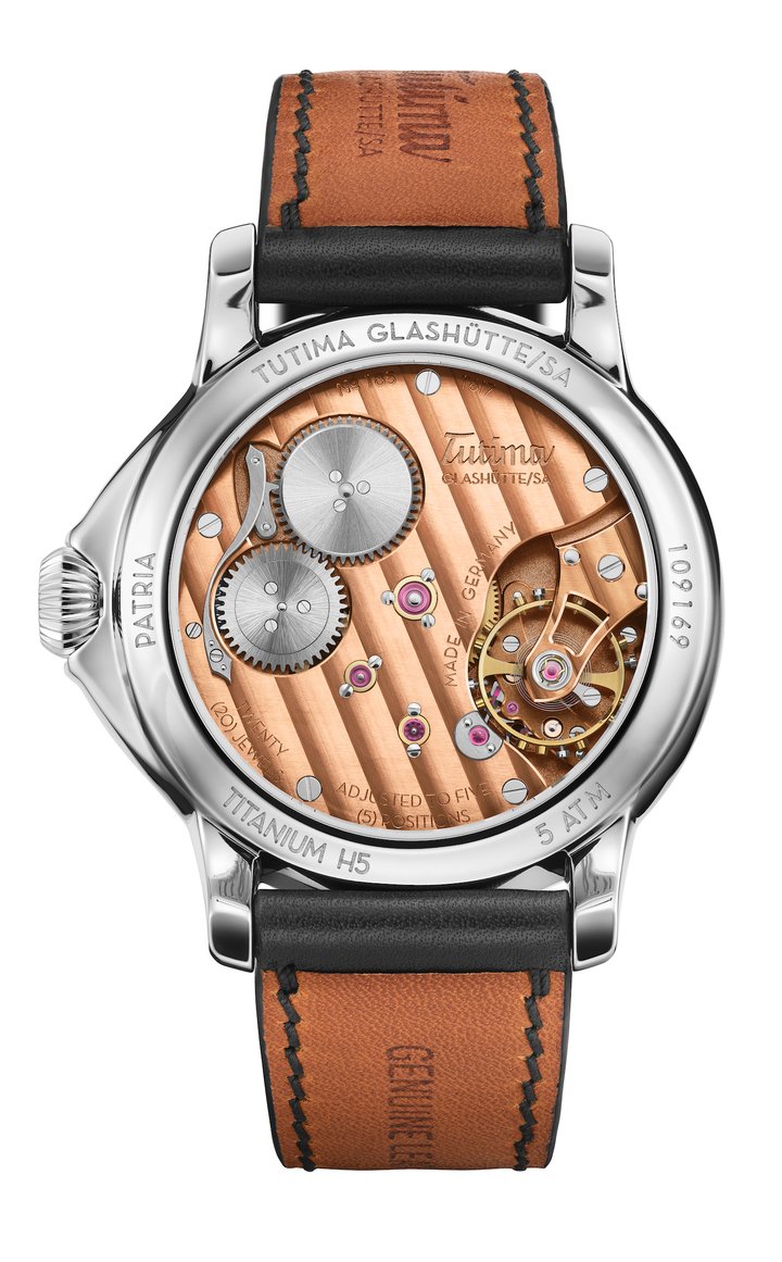Tutima Glashütte unveils titanium variants of its Patria manufacture line