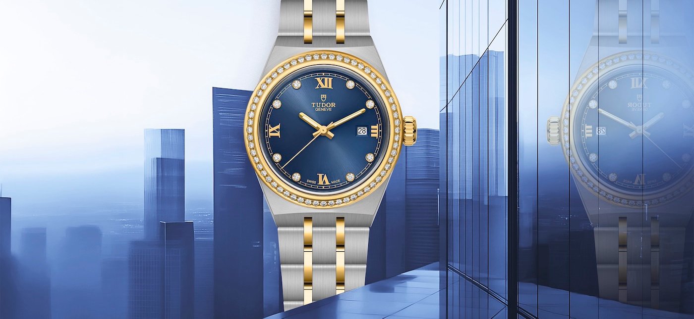 Introducing the new Tudor Royal in blue tones and diamonds