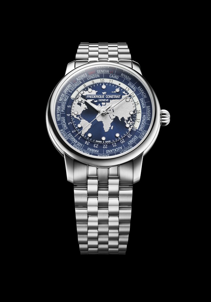 Frederique Constant: a new interpretation of the Classic Worldtimer Manufacture