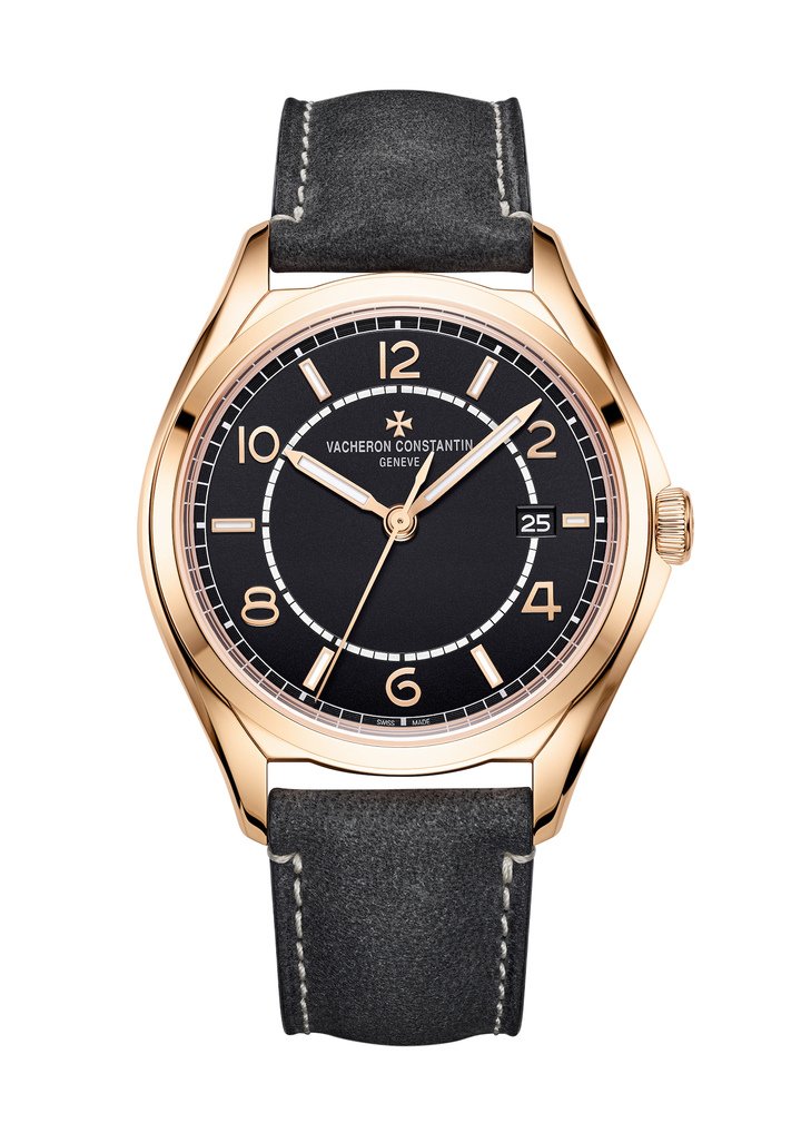 Vacheron Constantin Fiftysix Black Dial self-winding in mid-century style