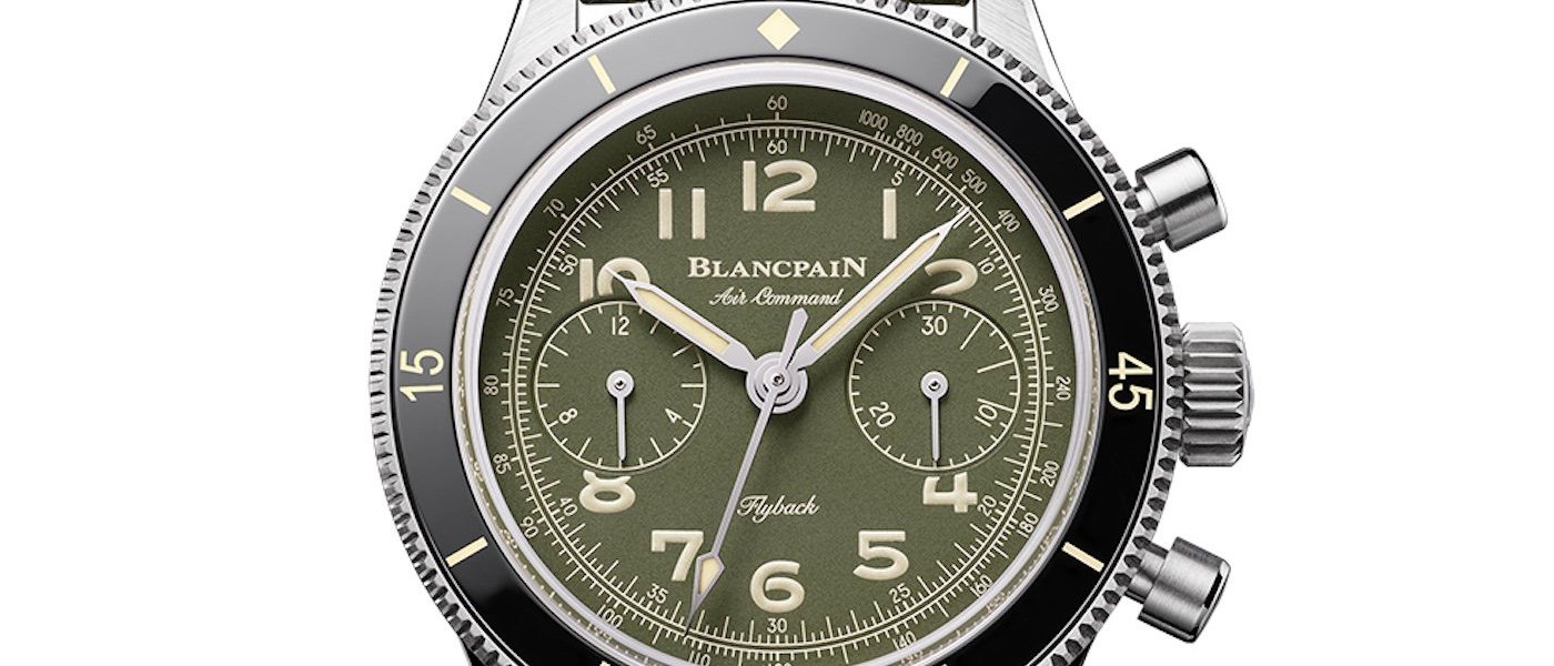 Blancpain Air Command flyback chronographs in camouflage mode