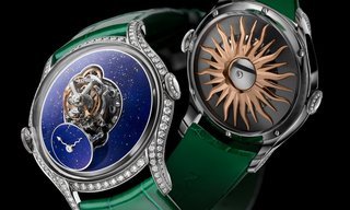 A powerful new MB&F with a lapis lazuli dial