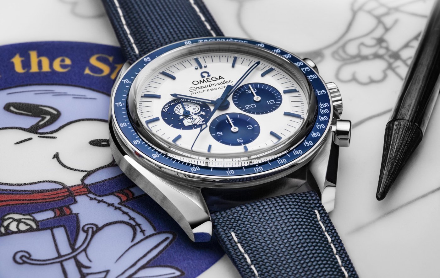 Omega Speedmaster “Silver Snoopy Award” 50th Anniversary
