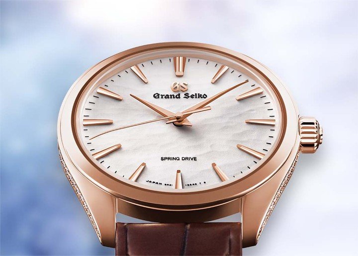 Grand Seiko's new Spring Drive creation captures winter in Shinshu